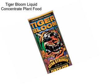 Tiger Bloom Liquid Concentrate Plant Food