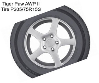 Tiger Paw AWP II Tire P205/75R15S