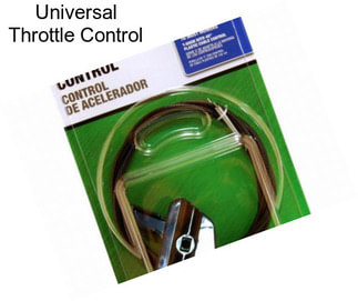 Universal Throttle Control