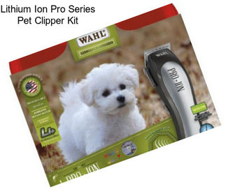 Lithium Ion Pro Series Pet Clipper Kit