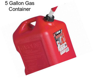 5 Gallon Gas Container