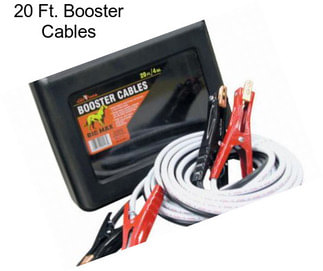 20 Ft. Booster Cables