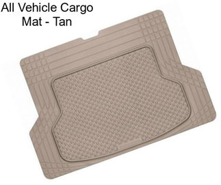 All Vehicle Cargo Mat - Tan