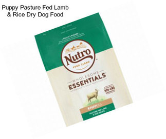 Puppy Pasture Fed Lamb & Rice Dry Dog Food