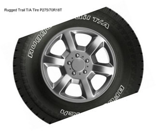 Rugged Trail T/A Tire P275/70R18T