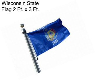 Wisconsin State Flag 2 Ft. x 3 Ft.