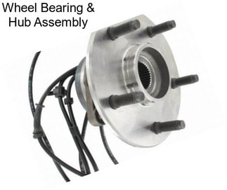 Wheel Bearing & Hub Assembly