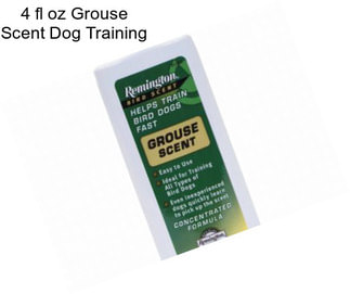 4 fl oz Grouse Scent Dog Training