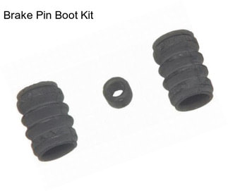 Brake Pin Boot Kit