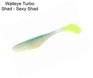 Walleye Turbo Shad - Sexy Shad