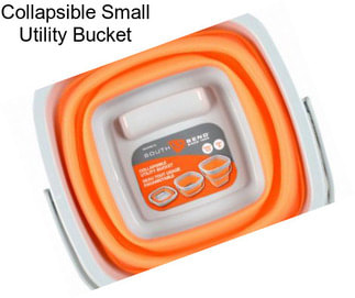 Collapsible Small Utility Bucket