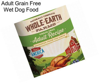 Adult Grain Free Wet Dog Food