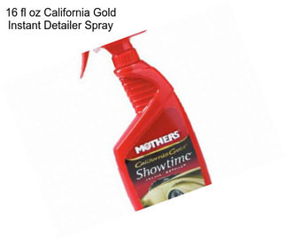 16 fl oz California Gold Instant Detailer Spray