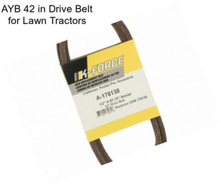 AYB 42 in Drive Belt for Lawn Tractors