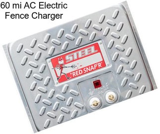 60 mi AC Electric Fence Charger