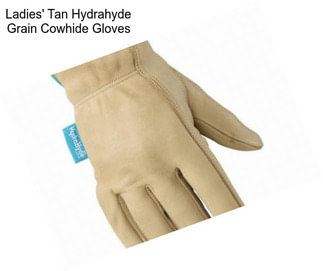 Ladies\' Tan Hydrahyde Grain Cowhide Gloves