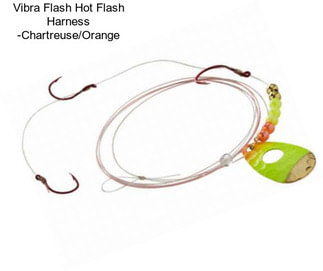 Vibra Flash Hot Flash Harness -Chartreuse/Orange