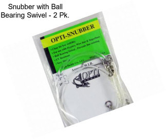 Snubber with Ball Bearing Swivel - 2 Pk.