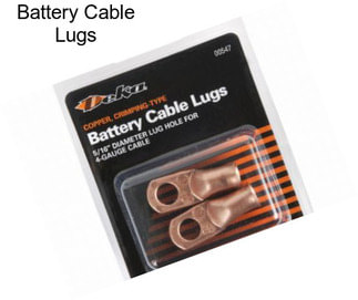 Battery Cable Lugs