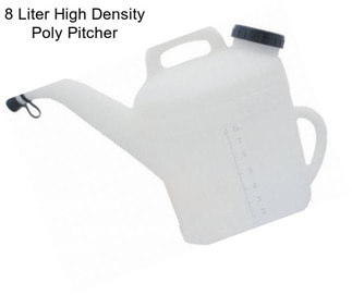 8 Liter High Density Poly Pitcher