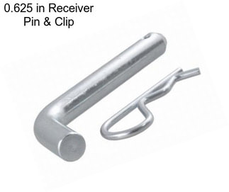 0.625 in Receiver Pin & Clip