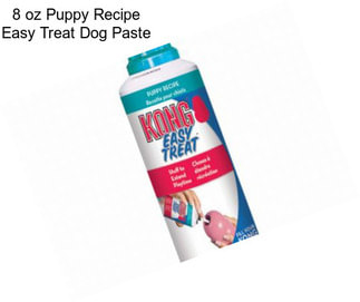 8 oz Puppy Recipe Easy Treat Dog Paste