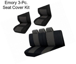 Emory 3-Pc. Seat Cover Kit