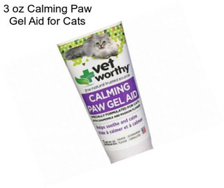 3 oz Calming Paw Gel Aid for Cats