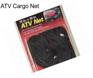 ATV Cargo Net