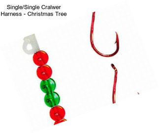 Single/Single Cralwer Harness - Christmas Tree