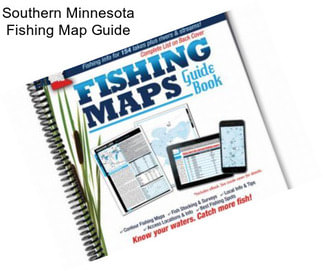 Southern Minnesota Fishing Map Guide