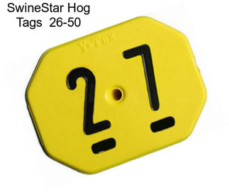 SwineStar Hog Tags  26-50