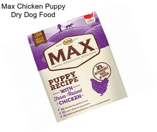 Max Chicken Puppy Dry Dog Food