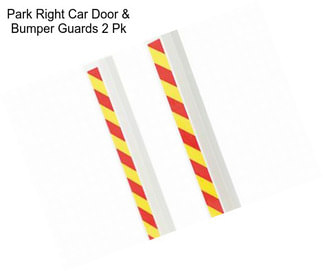 Park Right Car Door & Bumper Guards 2 Pk