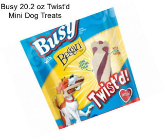 Busy 20.2 oz Twist\'d Mini Dog Treats