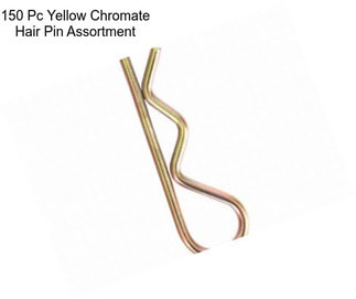 150 Pc Yellow Chromate Hair Pin Assortment