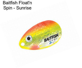 Baitfish Float\'n Spin - Sunrise