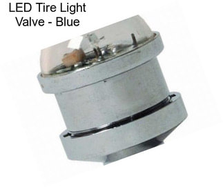 LED Tire Light Valve - Blue