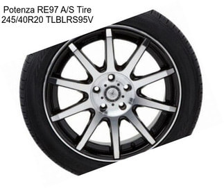 Potenza RE97 A/S Tire 245/40R20 TLBLRS95V