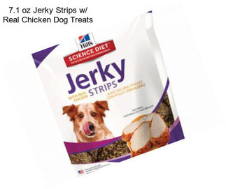 7.1 oz Jerky Strips w/ Real Chicken Dog Treats