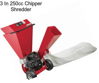 3 In 250cc Chipper Shredder