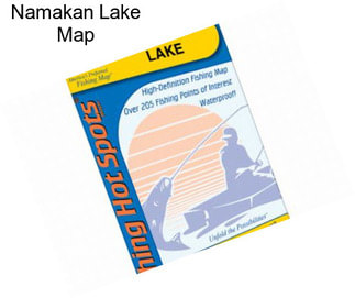 Namakan Lake Map