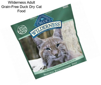 Wilderness Adult Grain-Free Duck Dry Cat Food