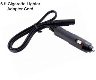 6 ft Cigarette Lighter Adapter Cord