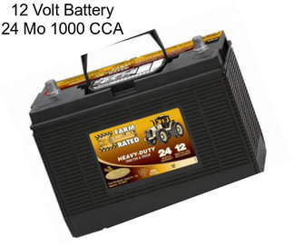 12 Volt Battery 24 Mo 1000 CCA