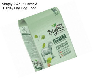 Simply 9 Adult Lamb & Barley Dry Dog Food