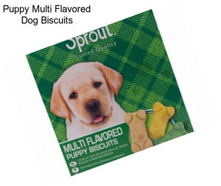 Puppy Multi Flavored Dog Biscuits