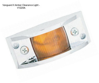 Vanguard II Amber Clearance Light - V122XA
