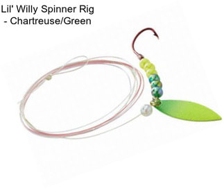 Lil\' Willy Spinner Rig - Chartreuse/Green