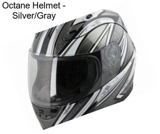 Octane Helmet - Silver/Gray